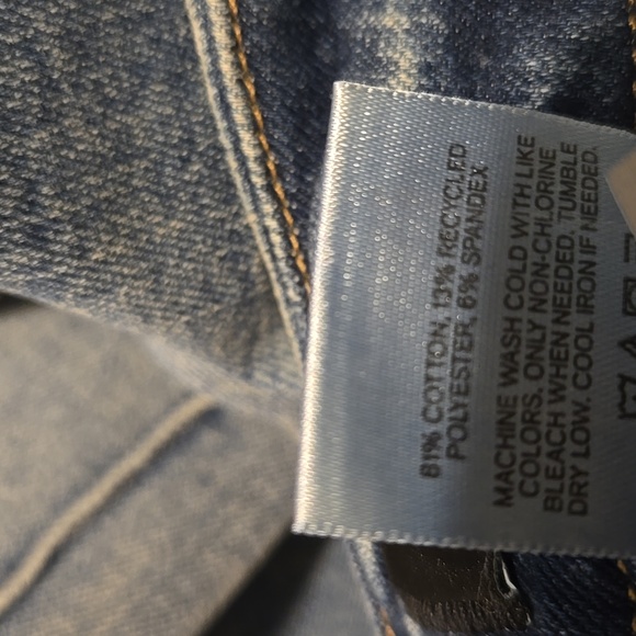 Express Light Blue Flare Jeans - Picture 9 of 9